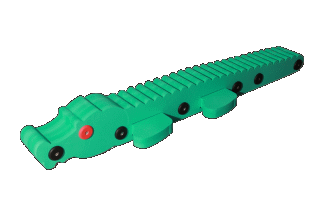 Krokodil 1,95 m x 0,46 m x 0,25 m
