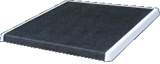Startsockelplatte GFK 500 x 500 mm